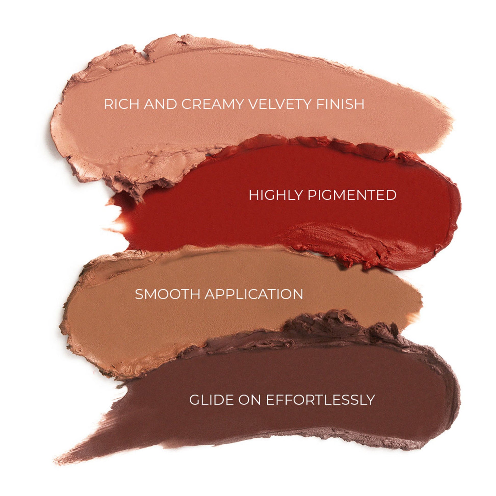 Makeup Revolution Lip Allure Soft Satin Lipstick - Divine Brown