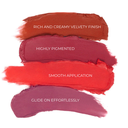 Makeup Revolution Lip Allure Soft Satin Lipstick - Rebel Rust