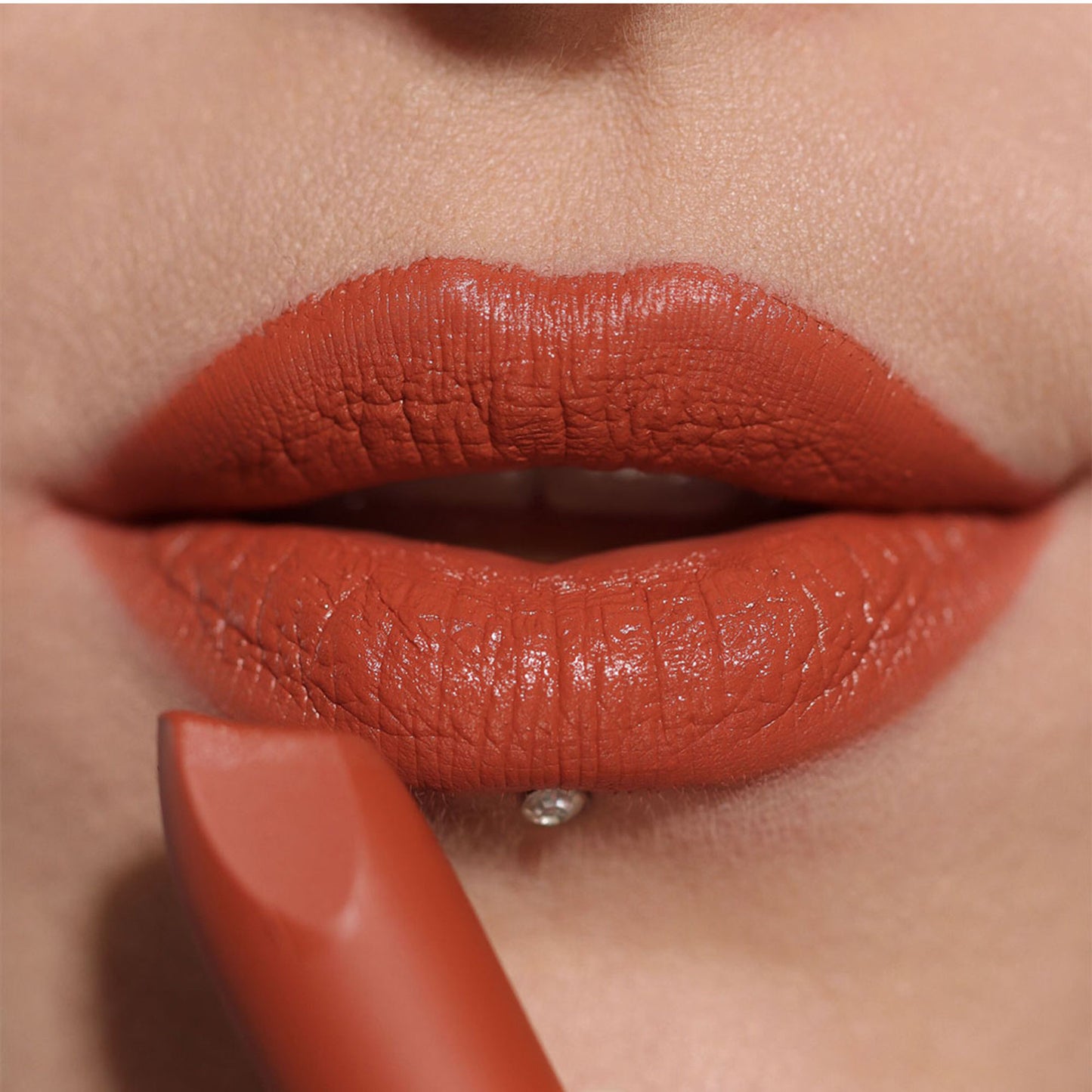 Makeup Revolution Lip Allure Soft Satin Lipstick - Rebel Rust