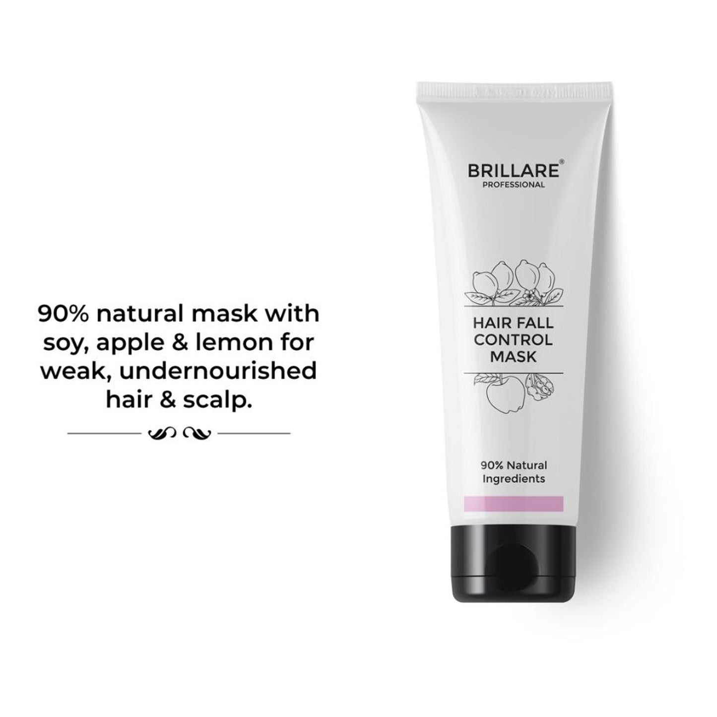 Brillare Professional Hair Fall Control Mask Strengthens Roots & Reduces Hair Fall