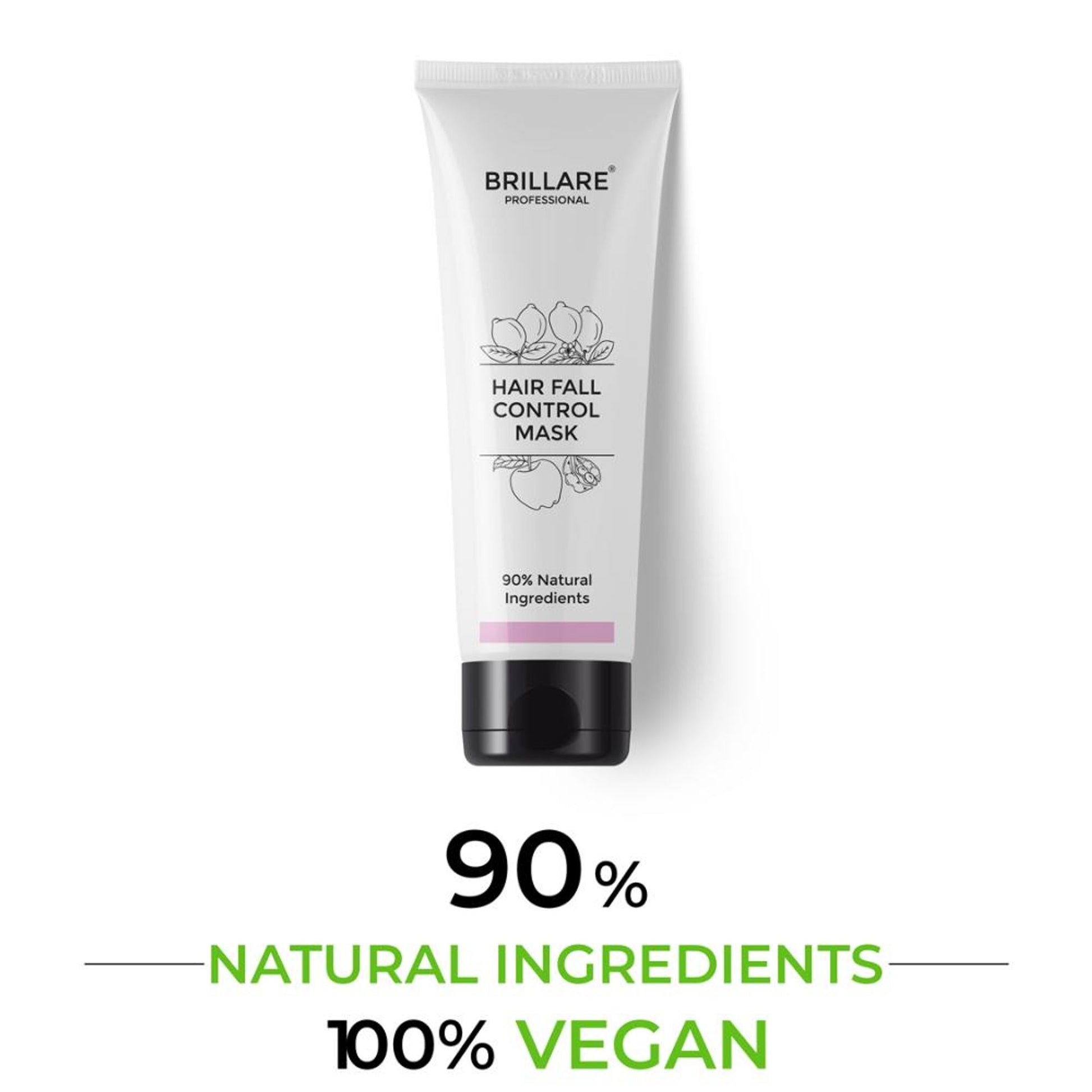 Brillare Professional Hair Fall Control Mask Strengthens Roots & Reduces Hair Fall