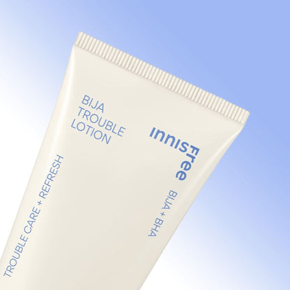 Innisfree Bija Trouble Care Lotion With Salicylic Acid For Oily, Combination Skin - Provides Smooth Skin