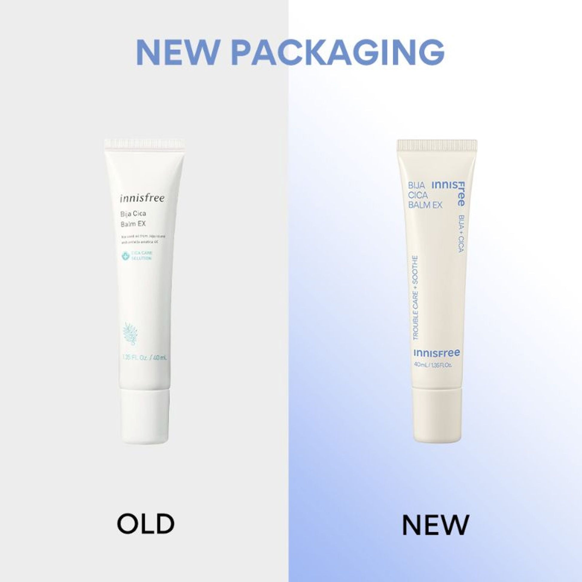 Innisfree Bija Cica Balm Ex With Centella For Sensitive Skin - Reduces Dryness