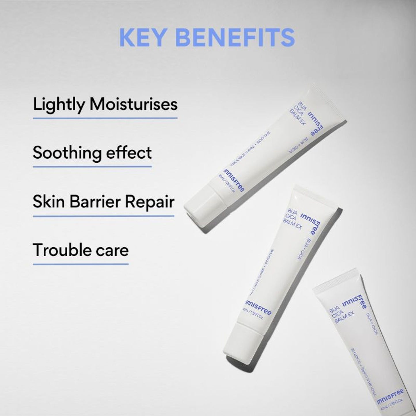 Innisfree Bija Cica Balm Ex With Centella For Sensitive Skin - Reduces Dryness