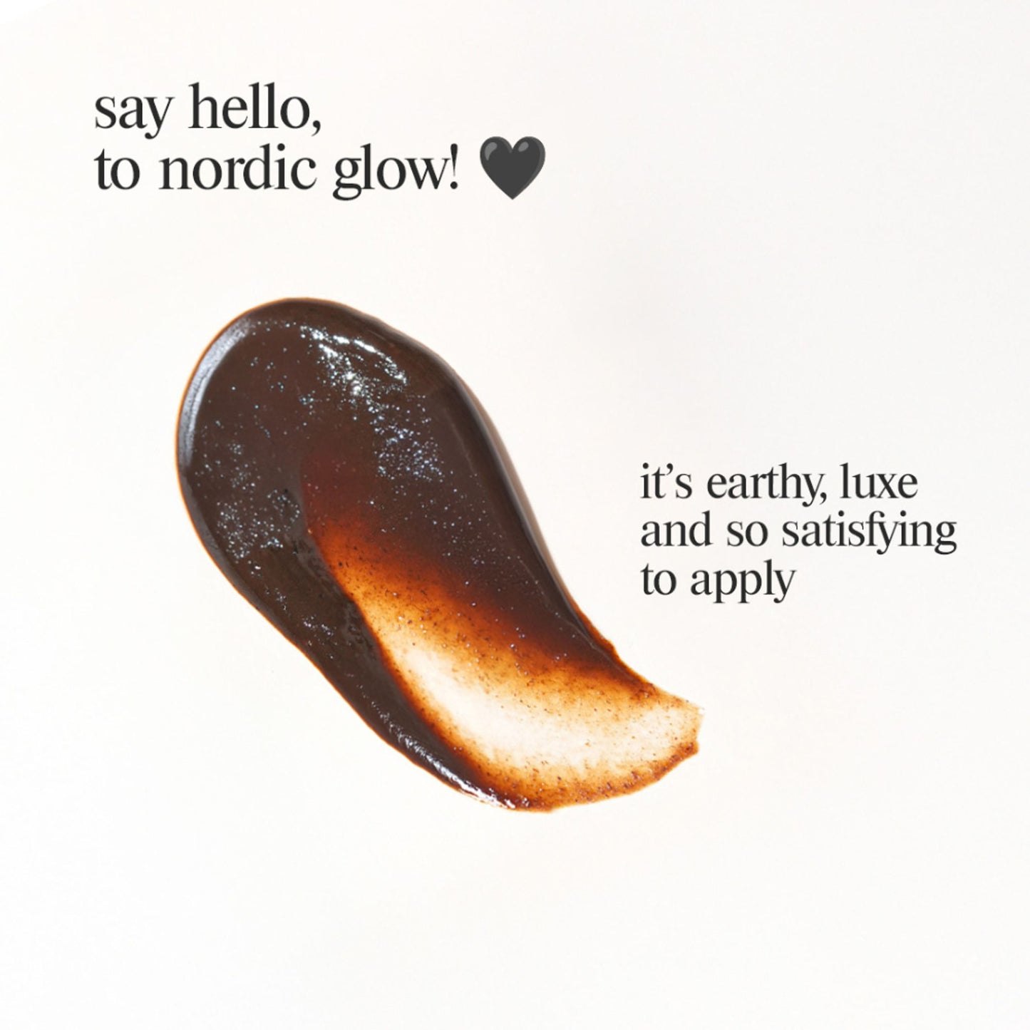 Aminu Nordic Mud Mask -Hydrates, Brightens, Evens Tone -Hyaluronic Acid,CICA, Black Silt