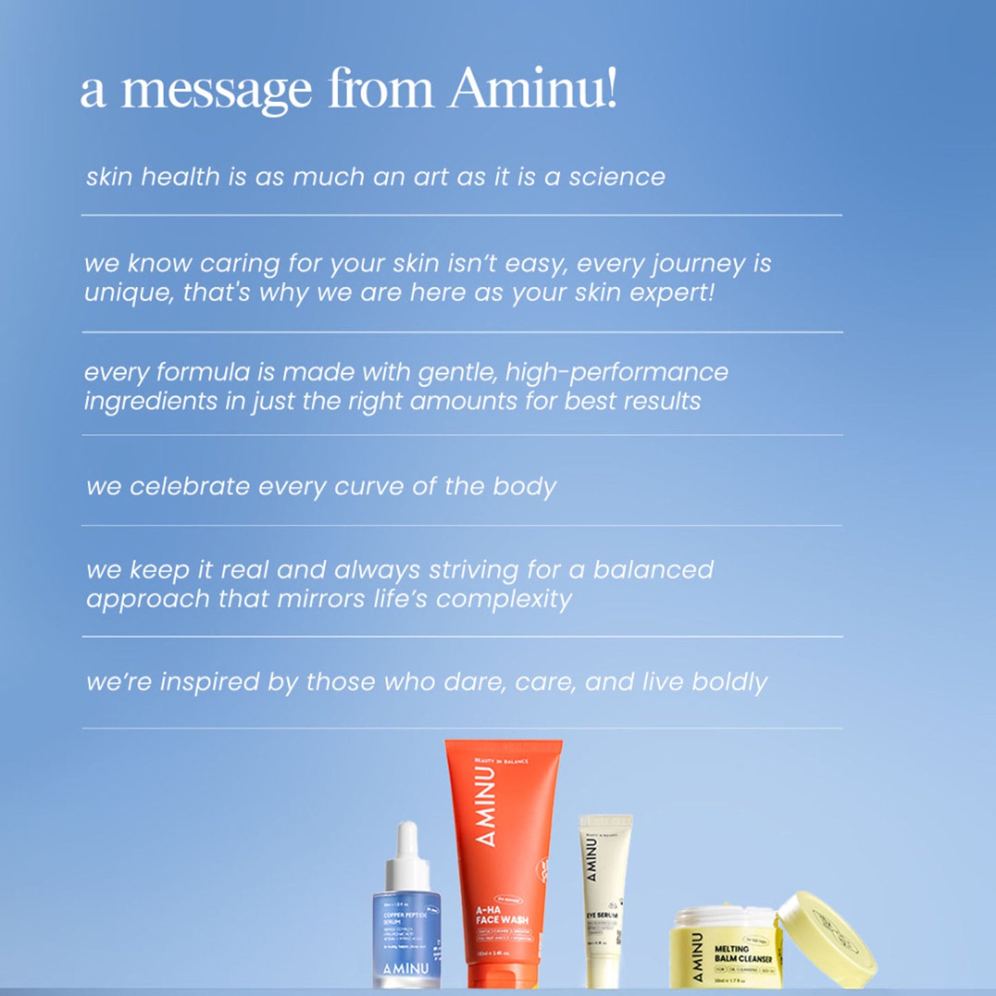 Aminu Clarifying Concentrate -Acne, Breakouts,Redness, Oil Control -Niacinamide, Azelaic, Probiotics