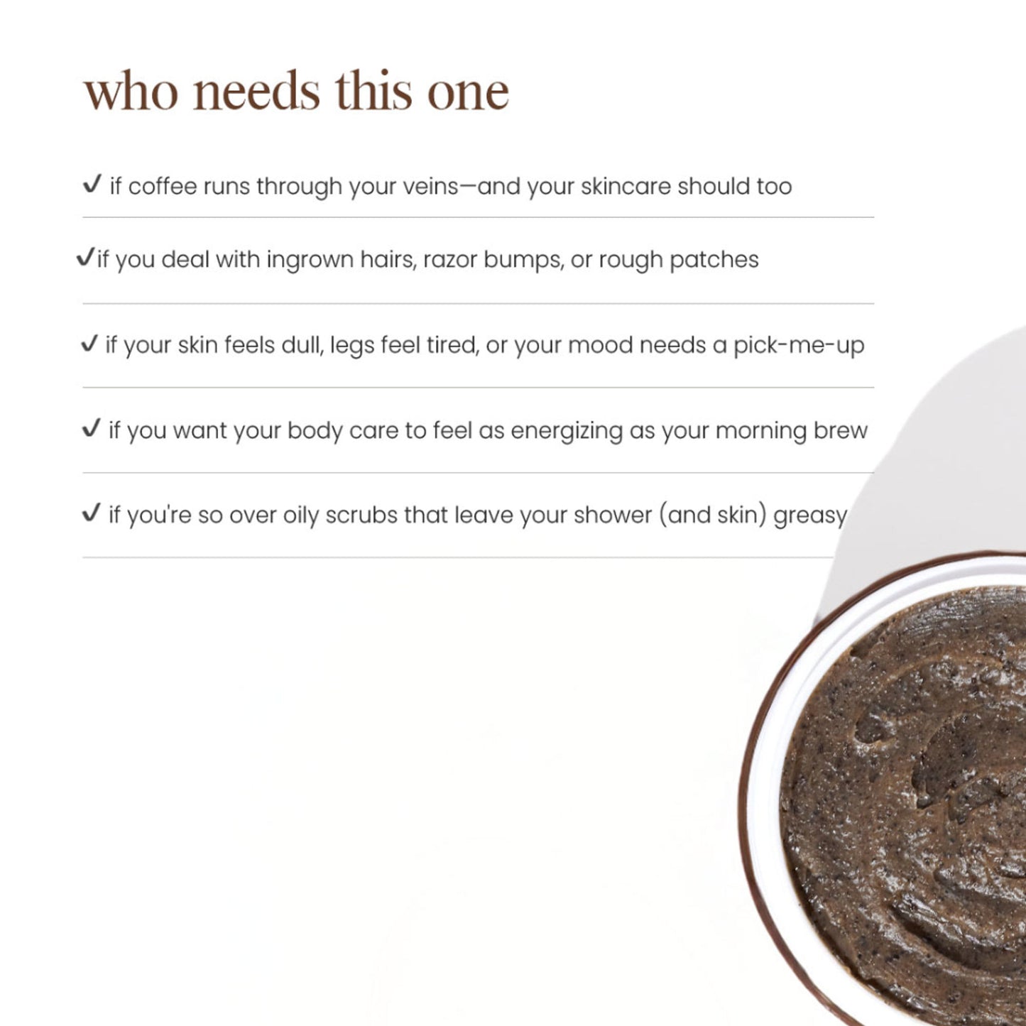 Aminu Antioxidant Body Scrub -Evens Tone, Boosts Circulation, Reduces Cellulite -Coffee, Brown Sugar