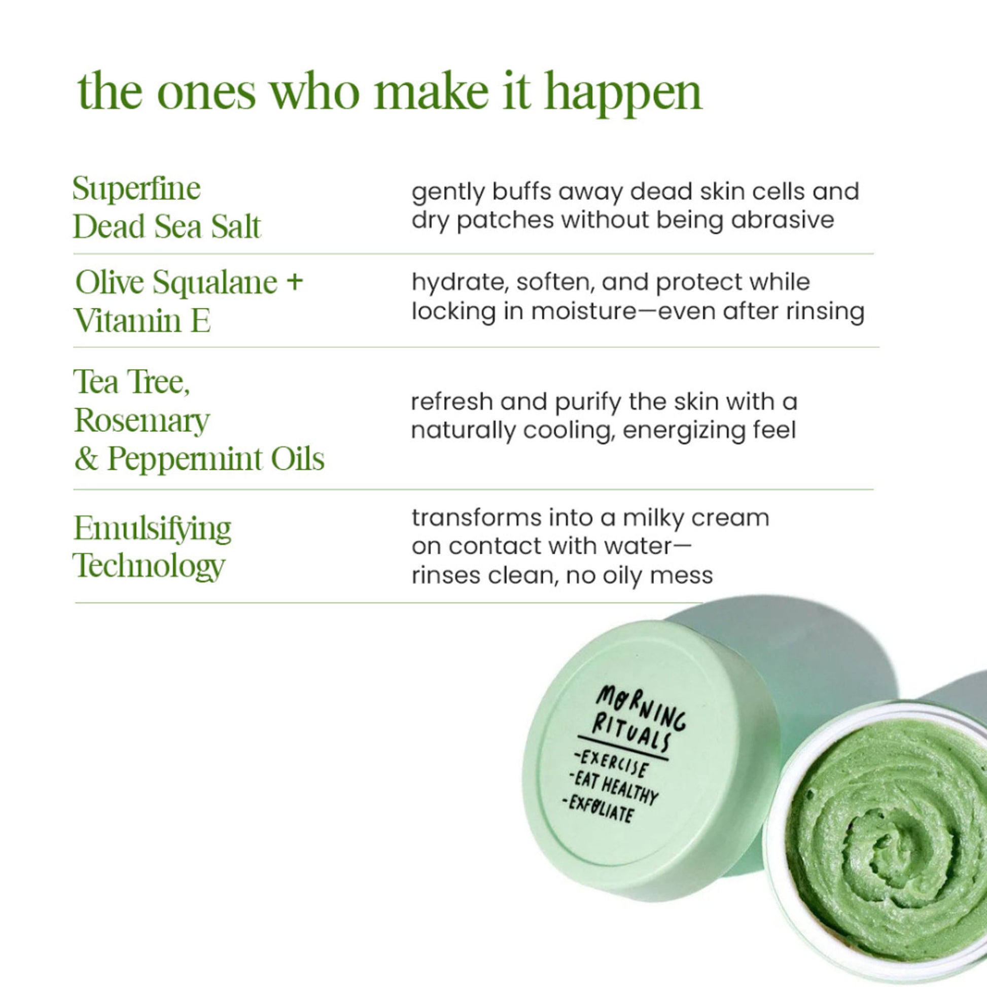 Aminu Sea Salt Body Scrub -Exfoliates Dry skin, Reduces Ingrown Hair & Keratosis Pilaris -Vitamin E