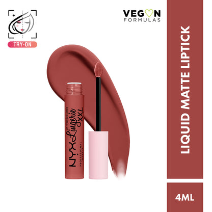 NYX Professional Makeup Lip Lingerie Xxl Matte Liquid Lipstick - Turn On - Warm Up