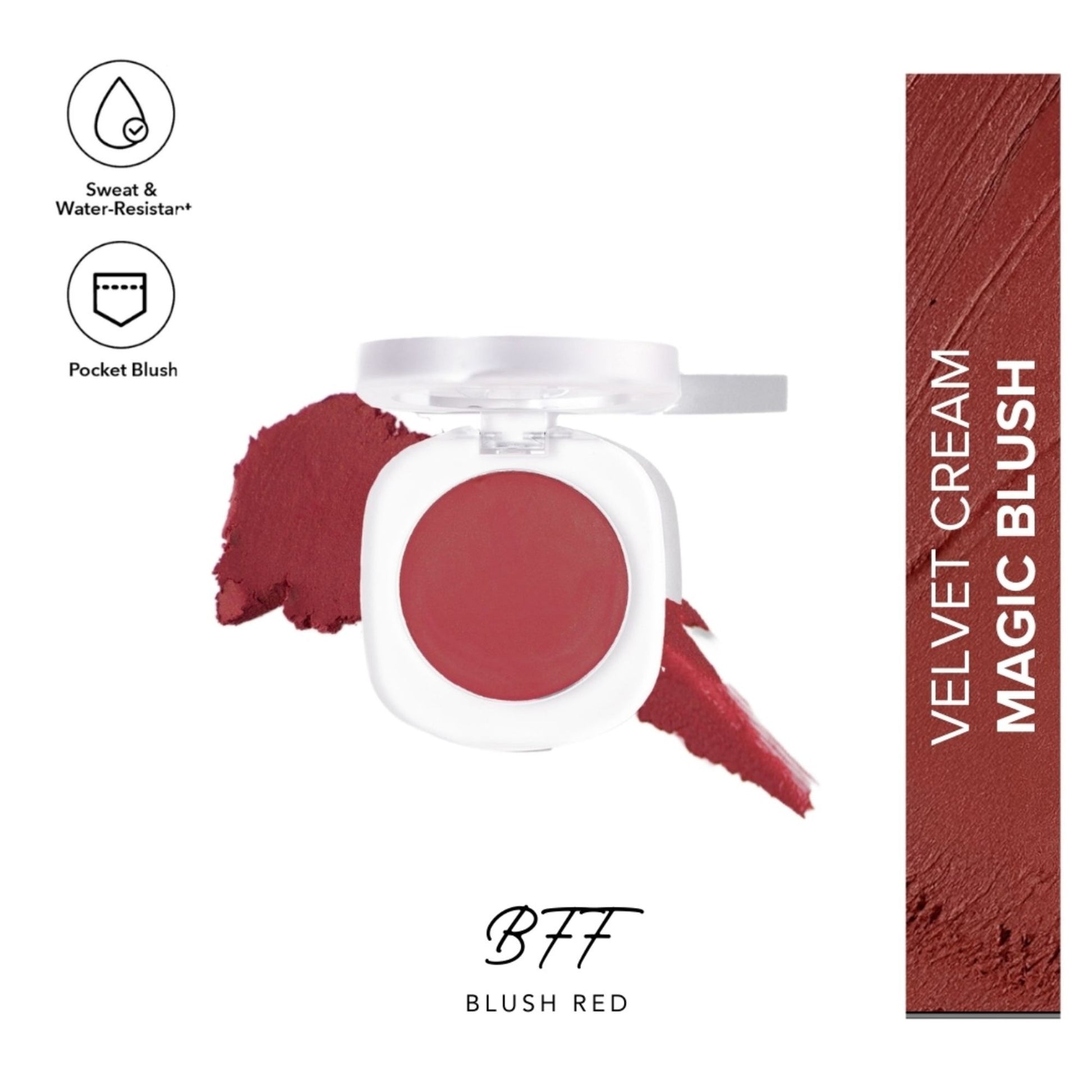Simply Nam Velvet Cream Magic Blush - BFF
