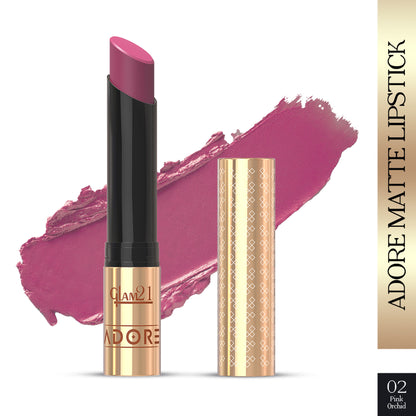 GLAM21 Adore Matte Lipstick - Pink Orchid