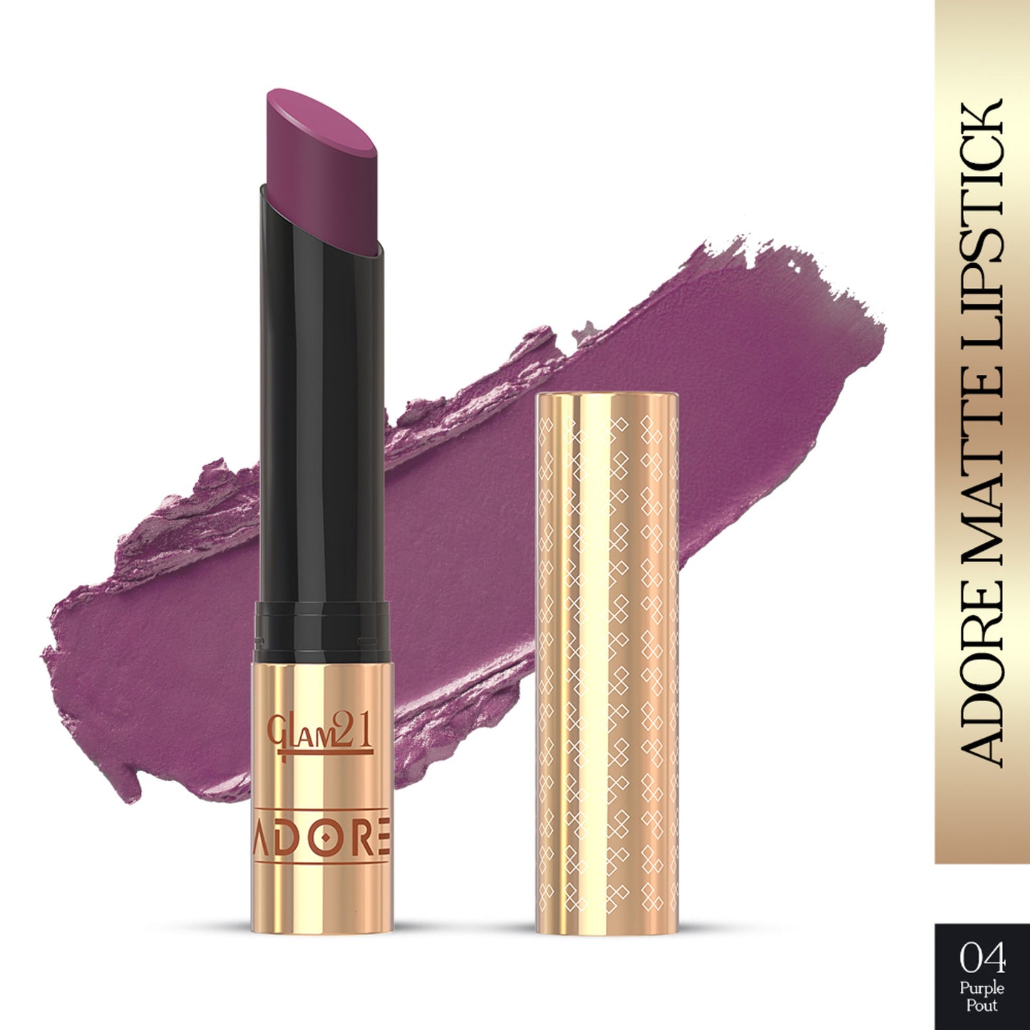 GLAM21 Adore Matte Lipstick - Wine Time
