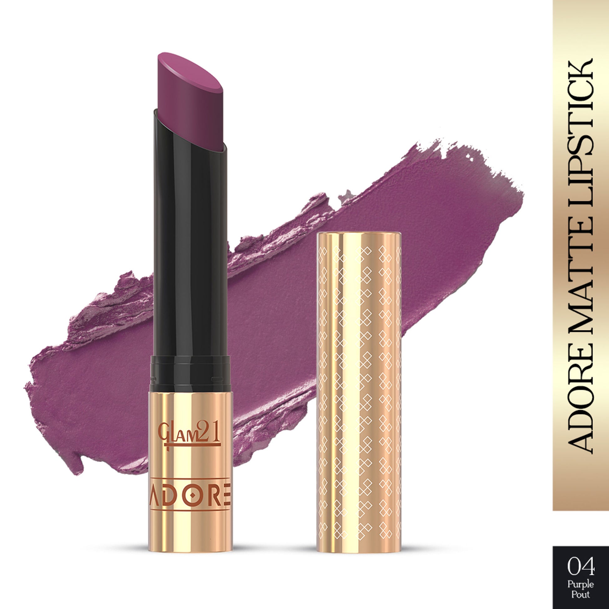 GLAM21 Adore Matte Lipstick - Wine Time