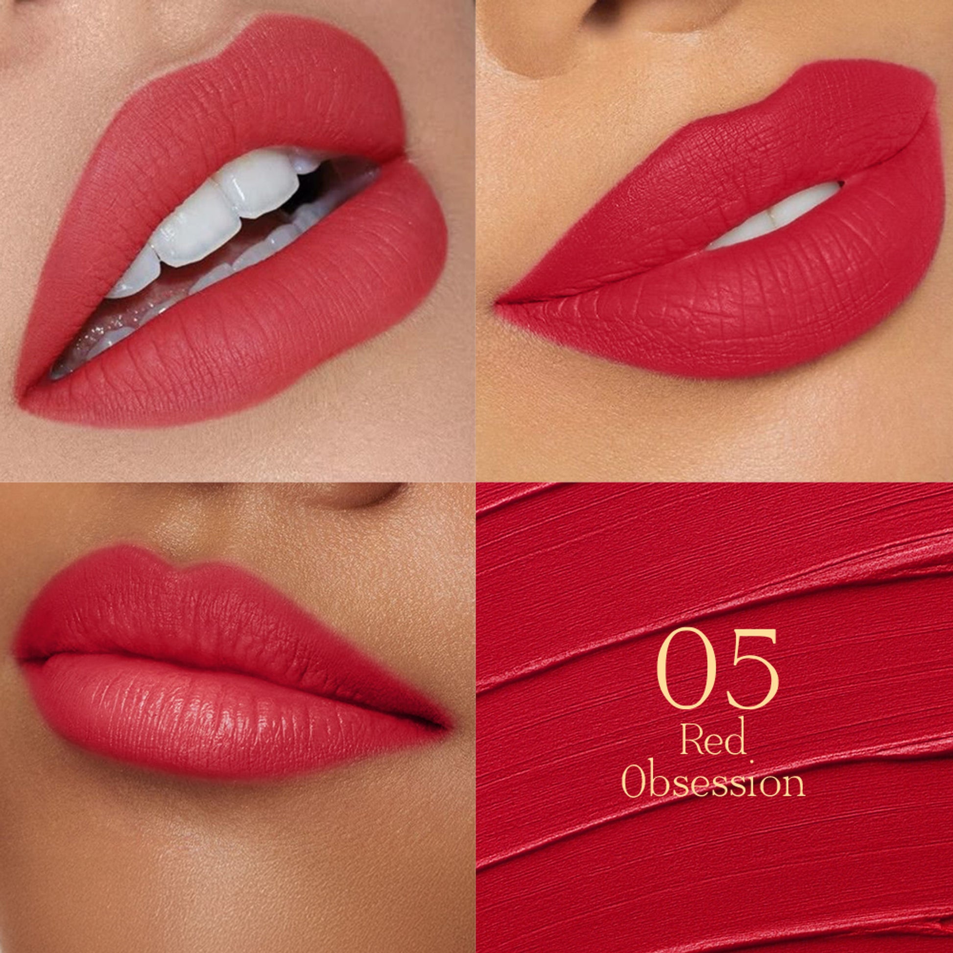 GLAM21 Adore Matte Lipstick - Red Obsession