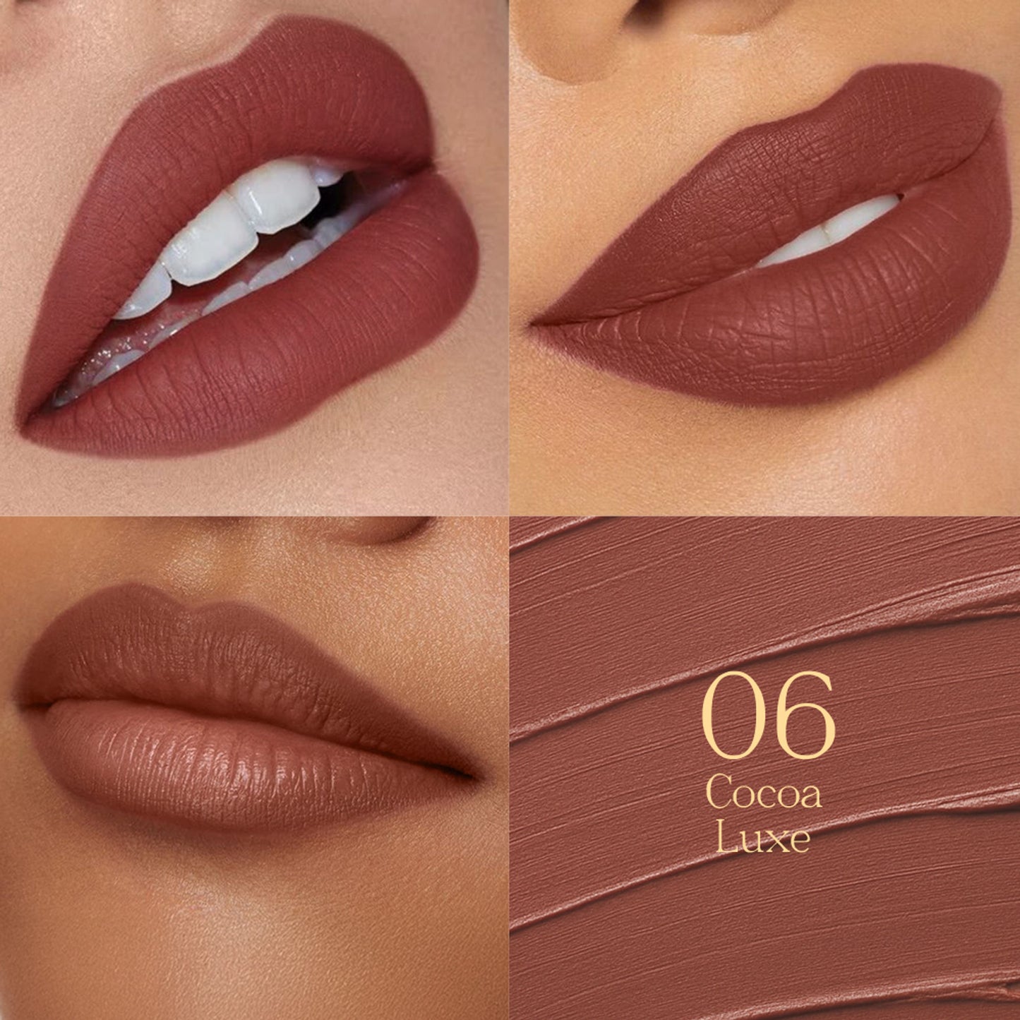 GLAM21 Adore Matte Lipstick - Cocoa Luxe