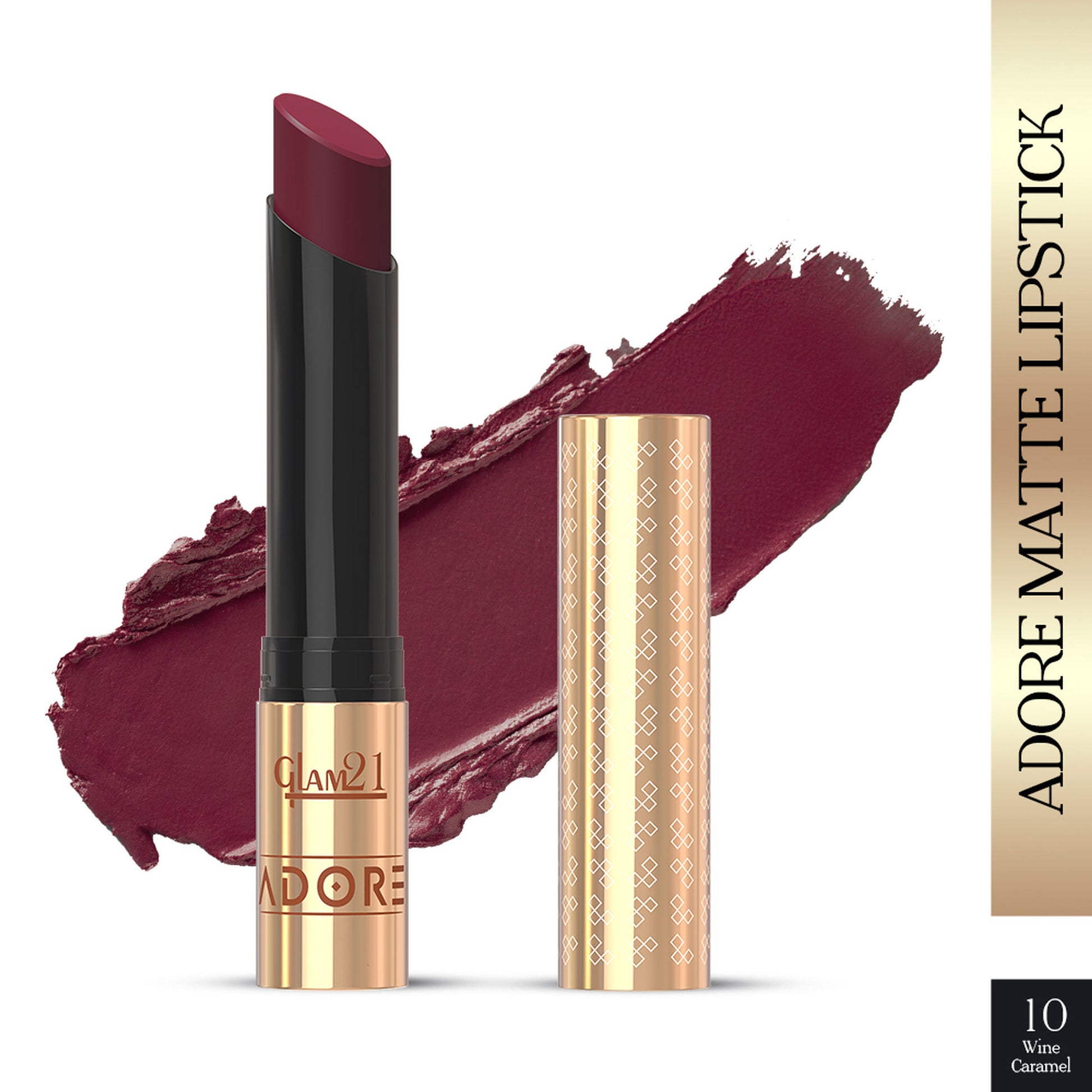GLAM21 Adore Matte Lipstick - Wine Kissed