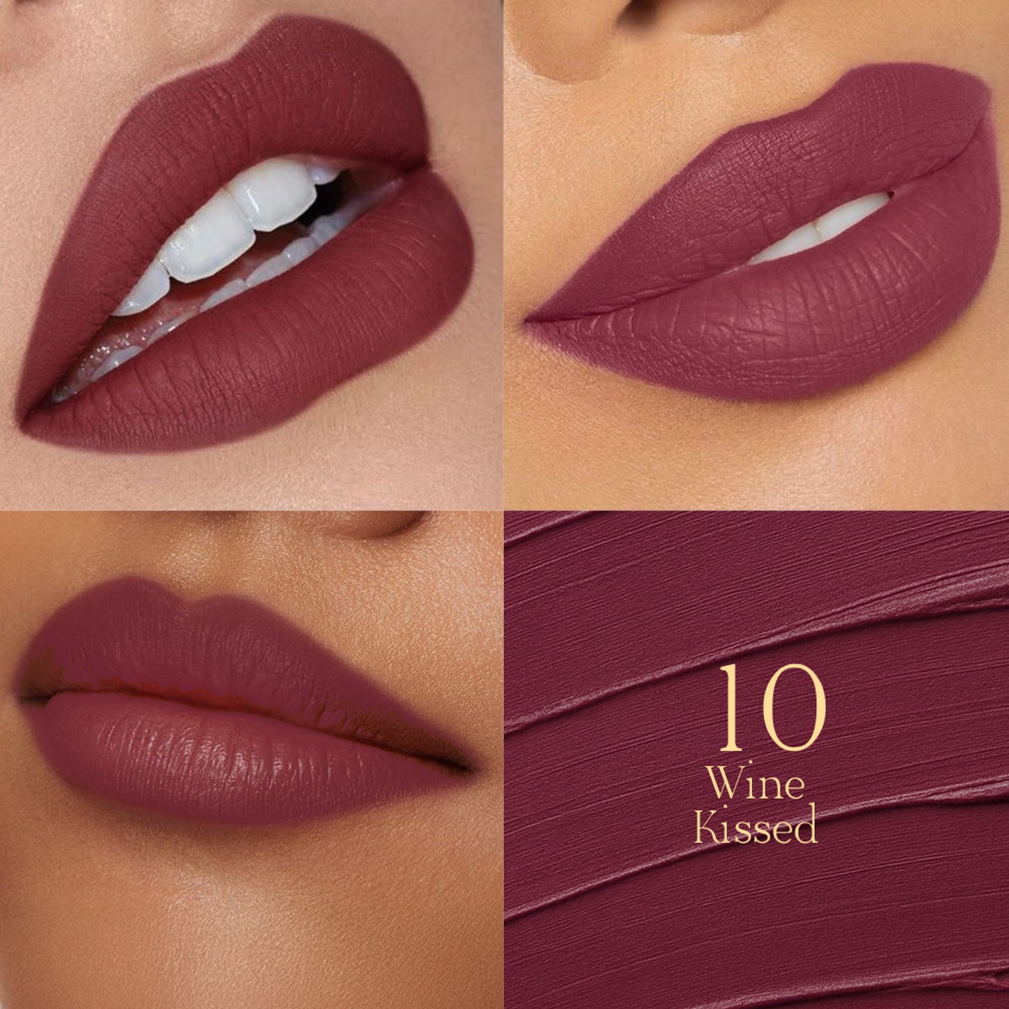 GLAM21 Adore Matte Lipstick - Wine Kissed