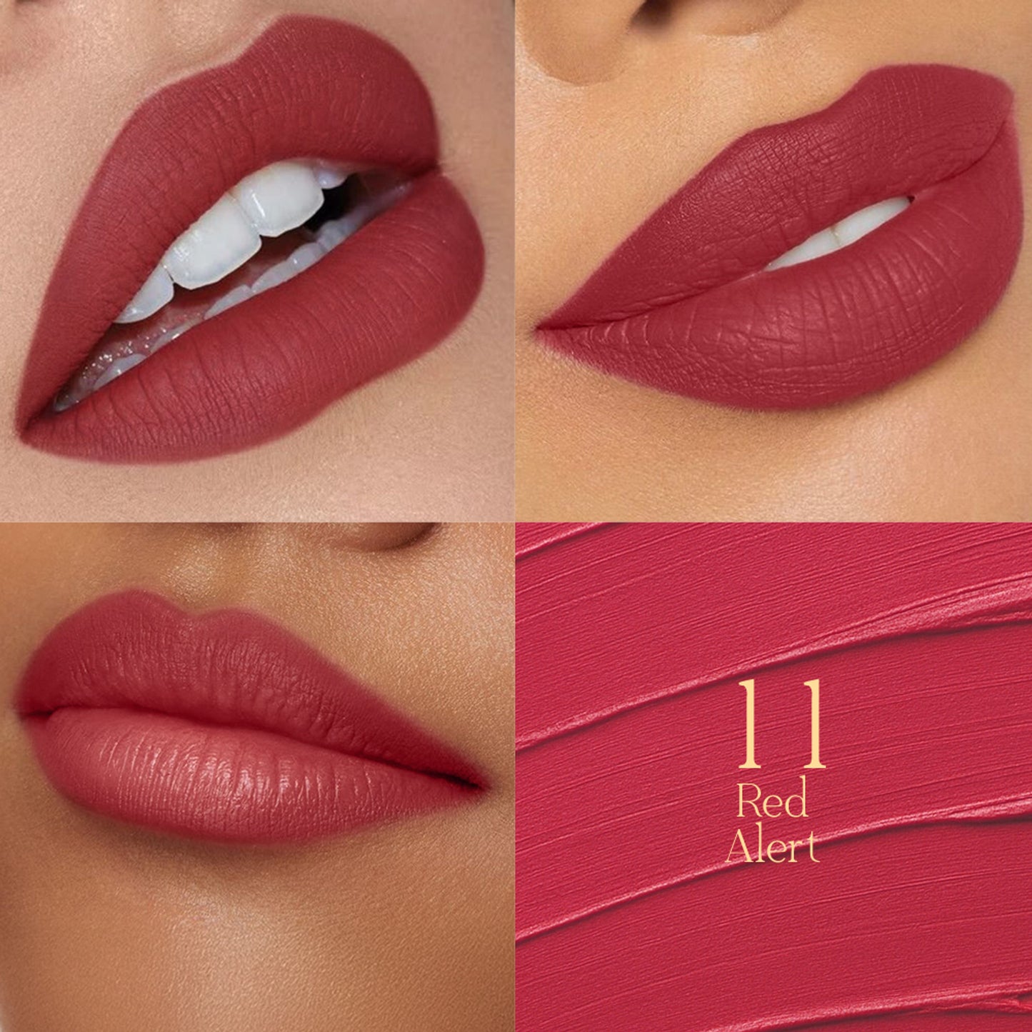 GLAM21 Adore Matte Lipstick - Red Alert