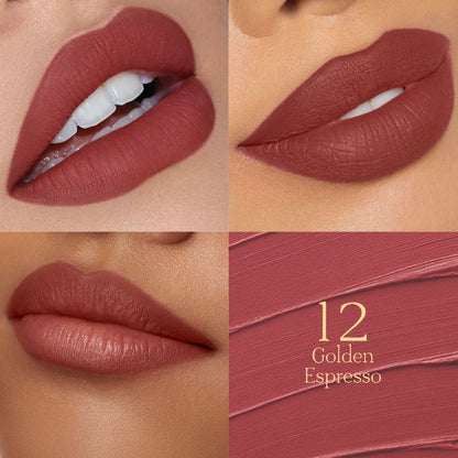 GLAM21 Adore Matte Lipstick - Golden Espresso