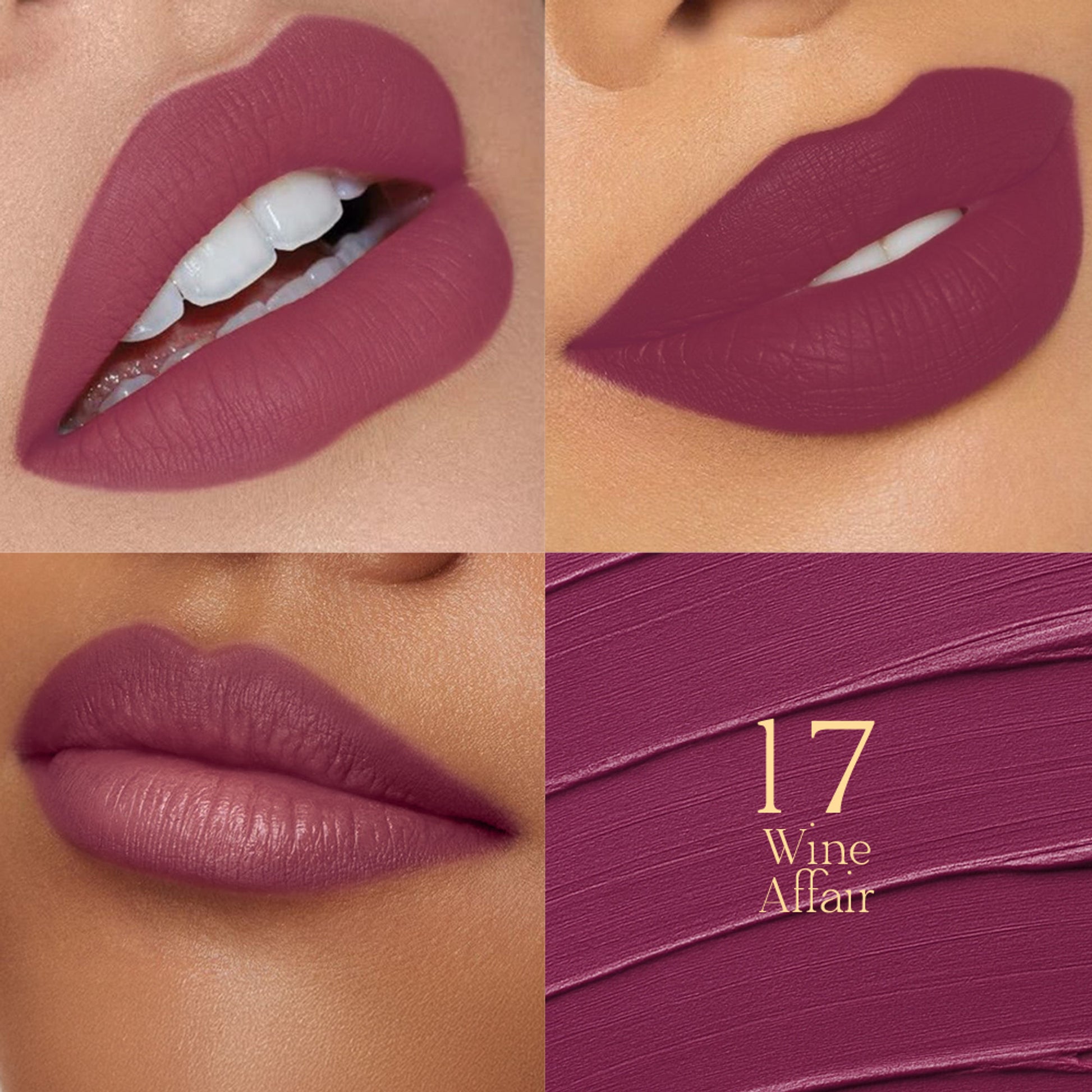 GLAM21 Adore Matte Lipstick - Wine Affair