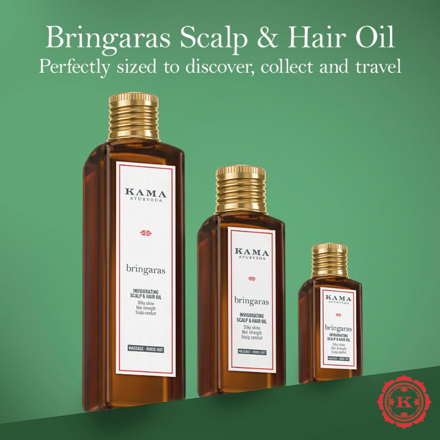 Kama Ayurveda Bringaras Balancing Scalp & Hair Oil