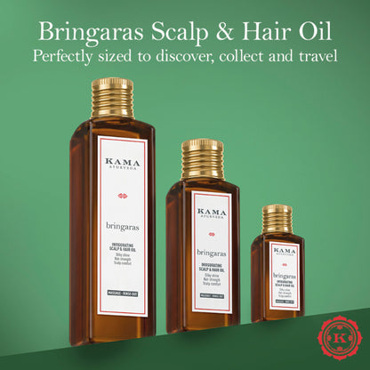 Kama Ayurveda Bringaras Balancing Scalp & Hair Oil