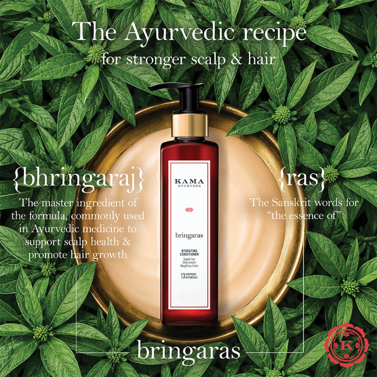 Kama Ayurveda Bringaras Conditioner 200ml-In
