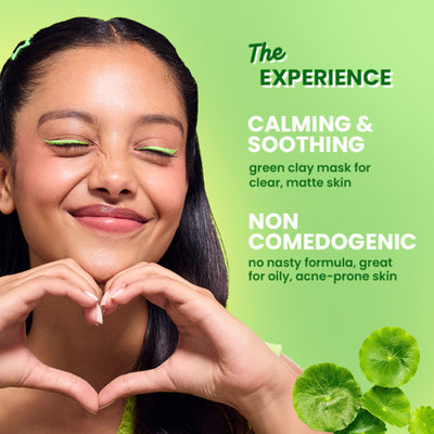 Dot & Key Anti-Acne Salicylic Green Clay Face Mask For Dark Spots Redution & Balances Oil & Sebum