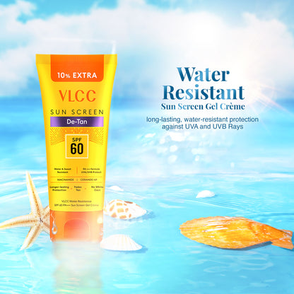 VLCC Water Resistant SPF 60 PA+++ Sunscreen Gel Cream