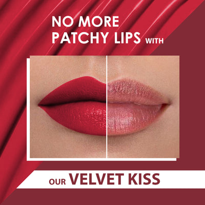 PERPAA Velvet Kiss Matte Waterproof Liquid Lipstick - Matte Red