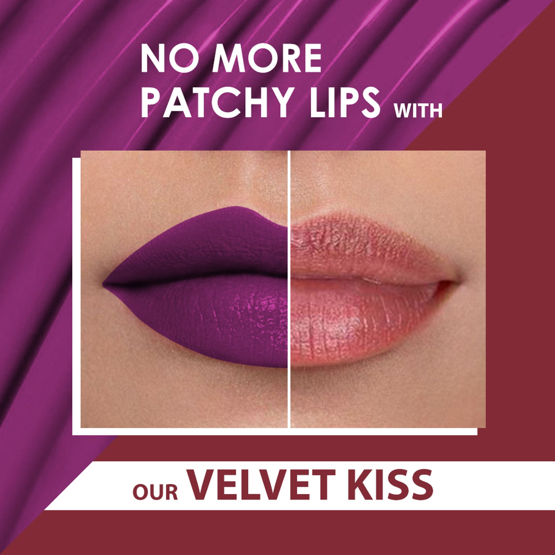 PERPAA Velvet Kiss Matte Waterproof Liquid Lipstick - Wine
