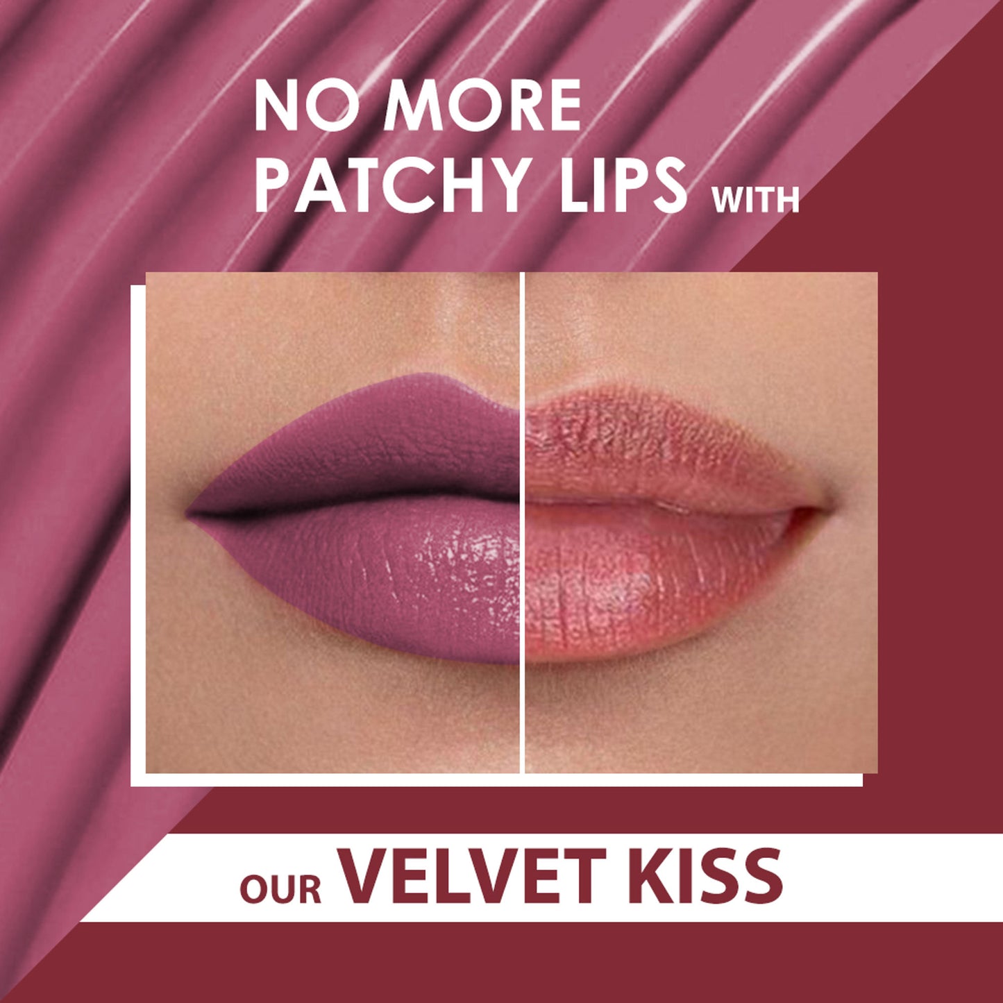 PERPAA Velvet Kiss Matte Waterproof Liquid Lipstick - Light Mauve