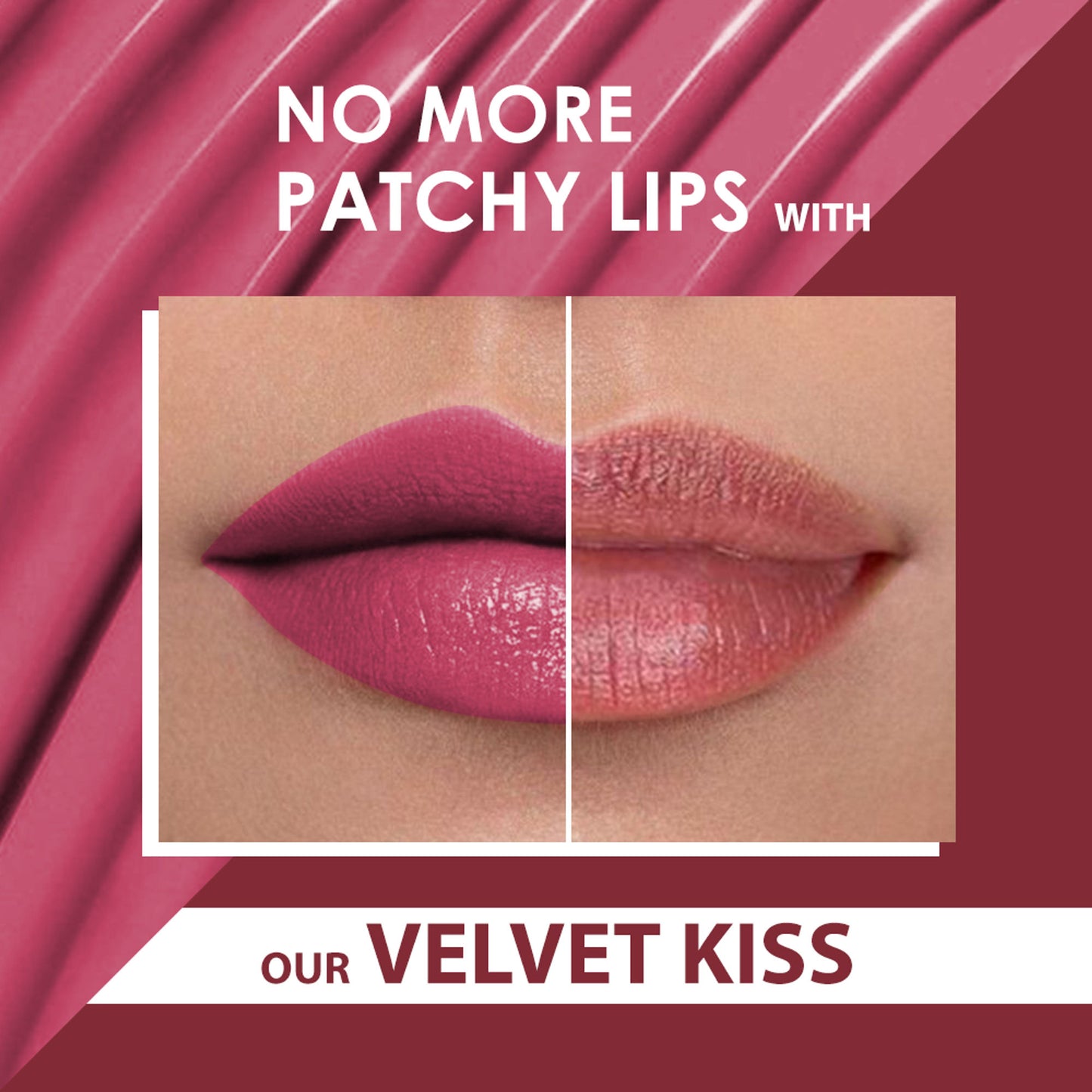 PERPAA Velvet Kiss Matte Waterproof Liquid Lipstick - Nude Pink