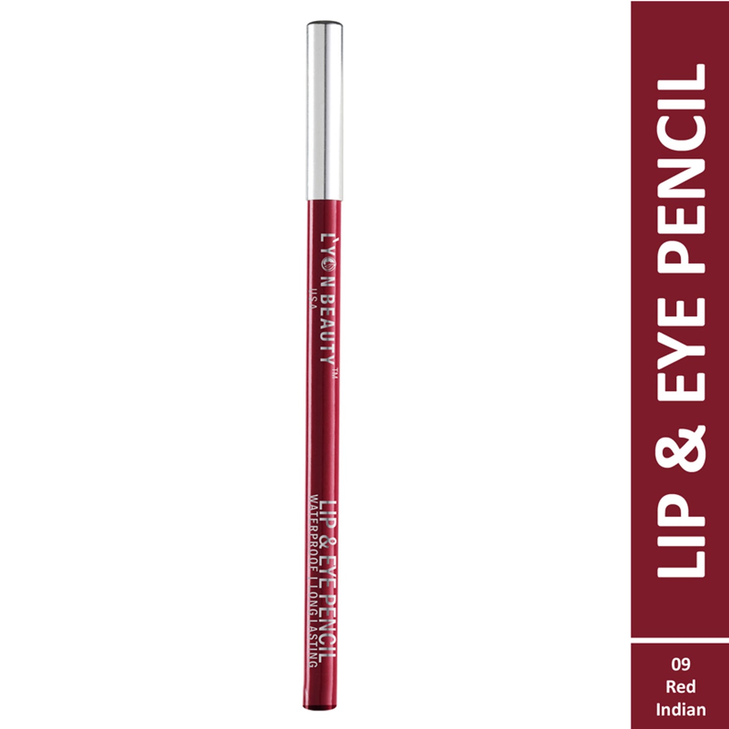 Lyon Beauty Lip & Eye Pencil - Red Indian 09