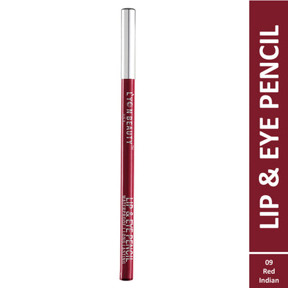 Lyon Beauty Lip & Eye Pencil - Red Indian 09