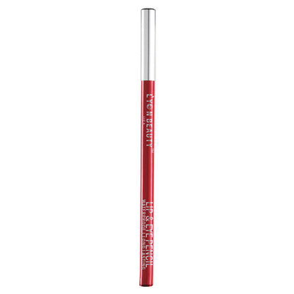 Lyon Beauty Lip & Eye Pencil in Cardinal Red 21, featuring a close-up of the red pencil tip for lips and eyes.