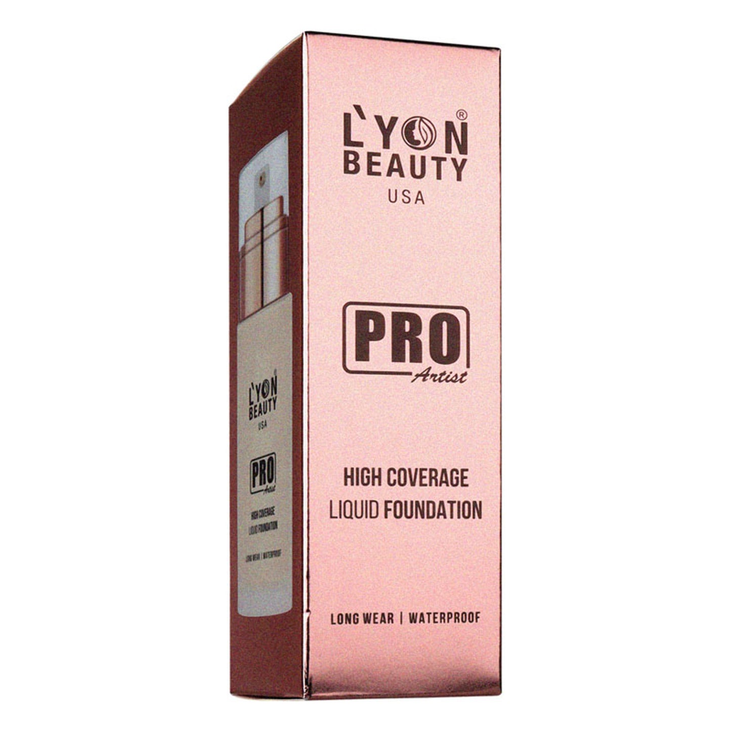 Lyon Beauty Pro Artist High Coverage Foundation - Natural Beige 03