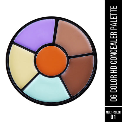Lyon Beauty Hd Concealer Palette - Multi-Color 01