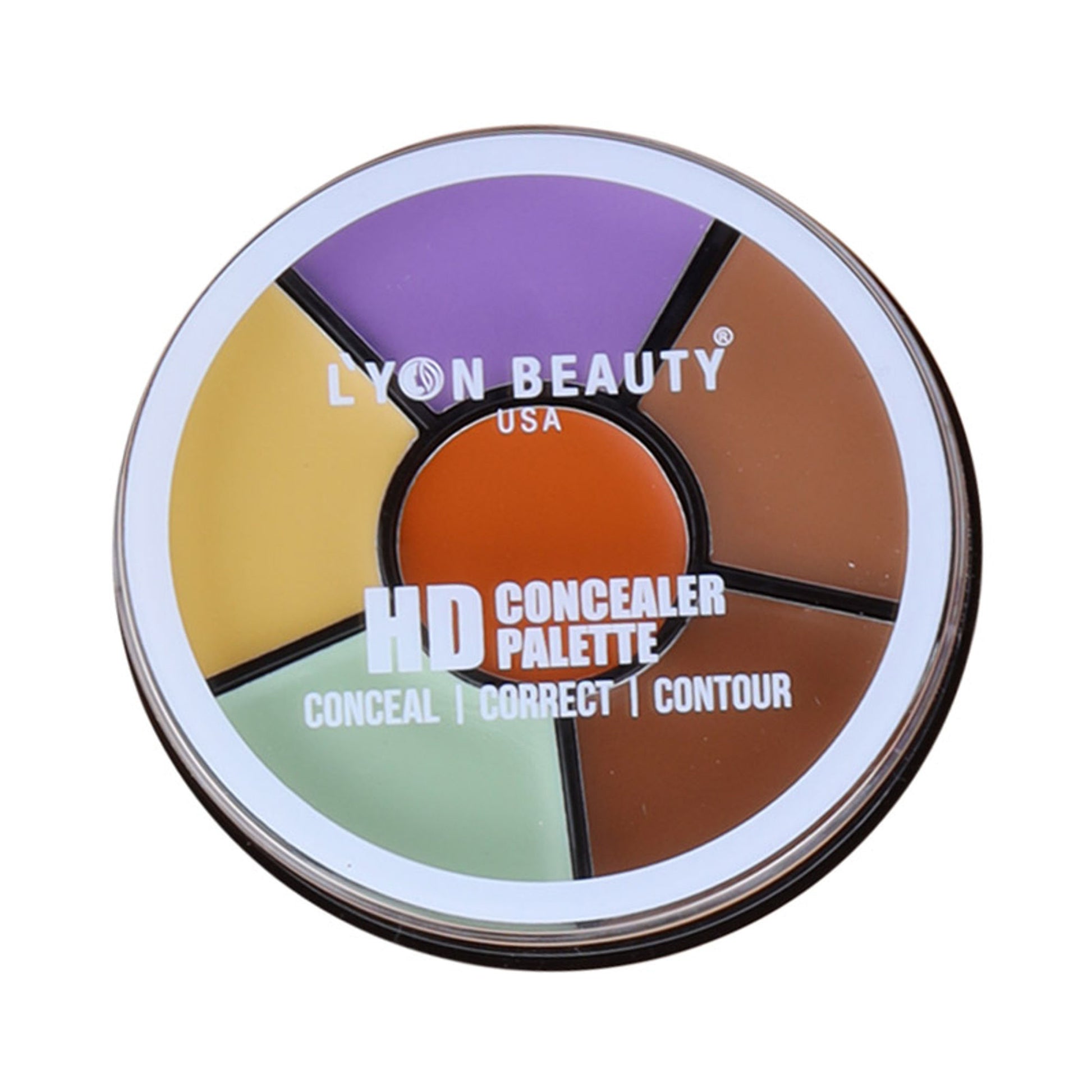 Lyon Beauty Hd Concealer Palette - Multi-Color 01