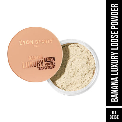 Lyon Beauty Banana Loose Powder - Beige 01