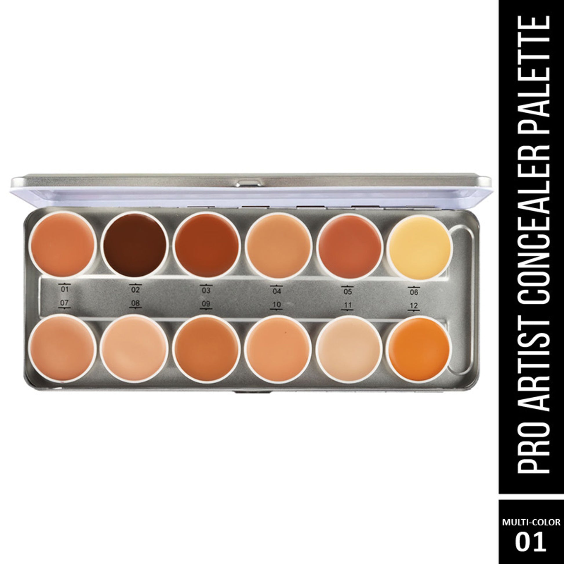 Lyon Beauty Pro Artist Concealer Palette - Multi-Color 01