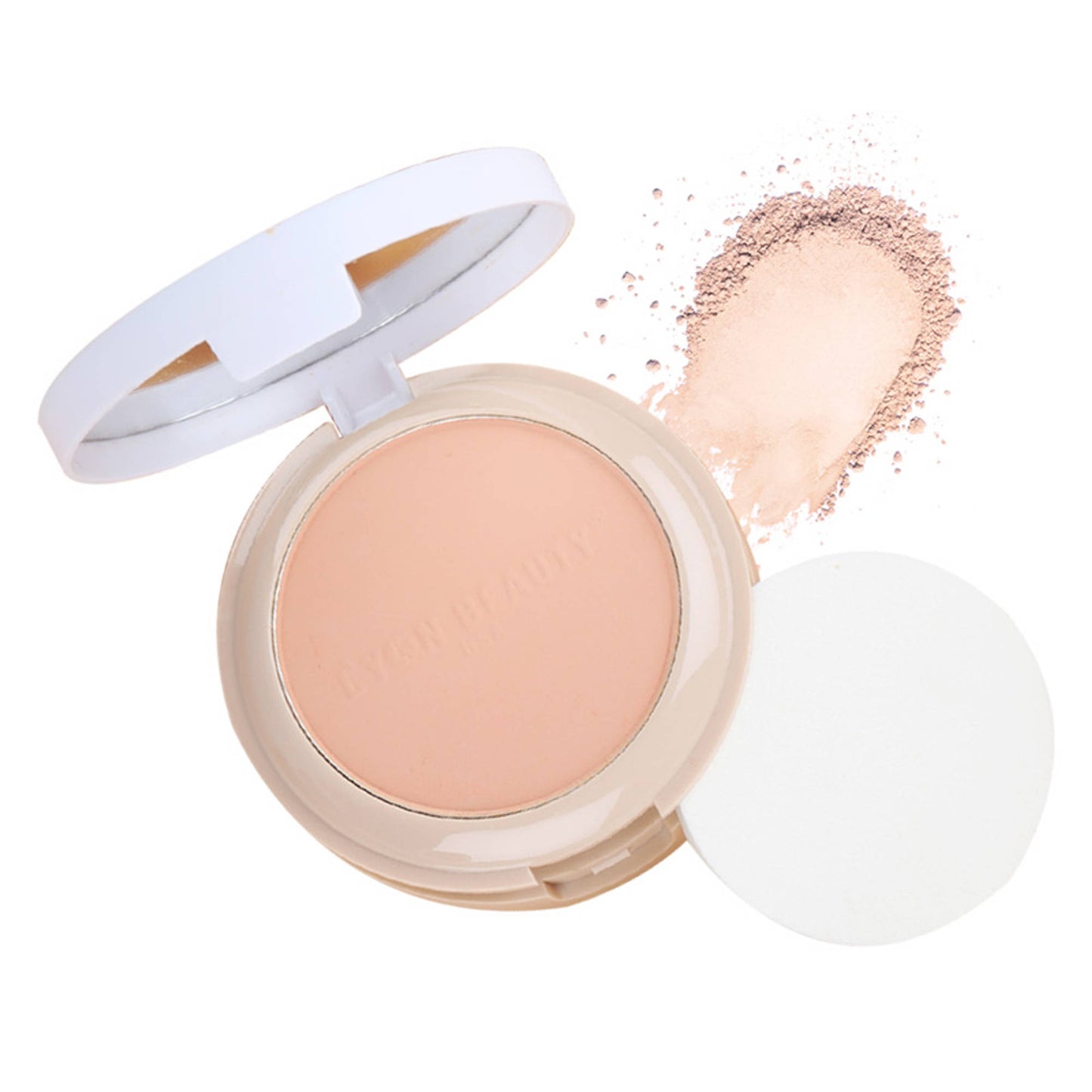 Lyon Beauty Coverlight Compact Powder - Very Natural 02