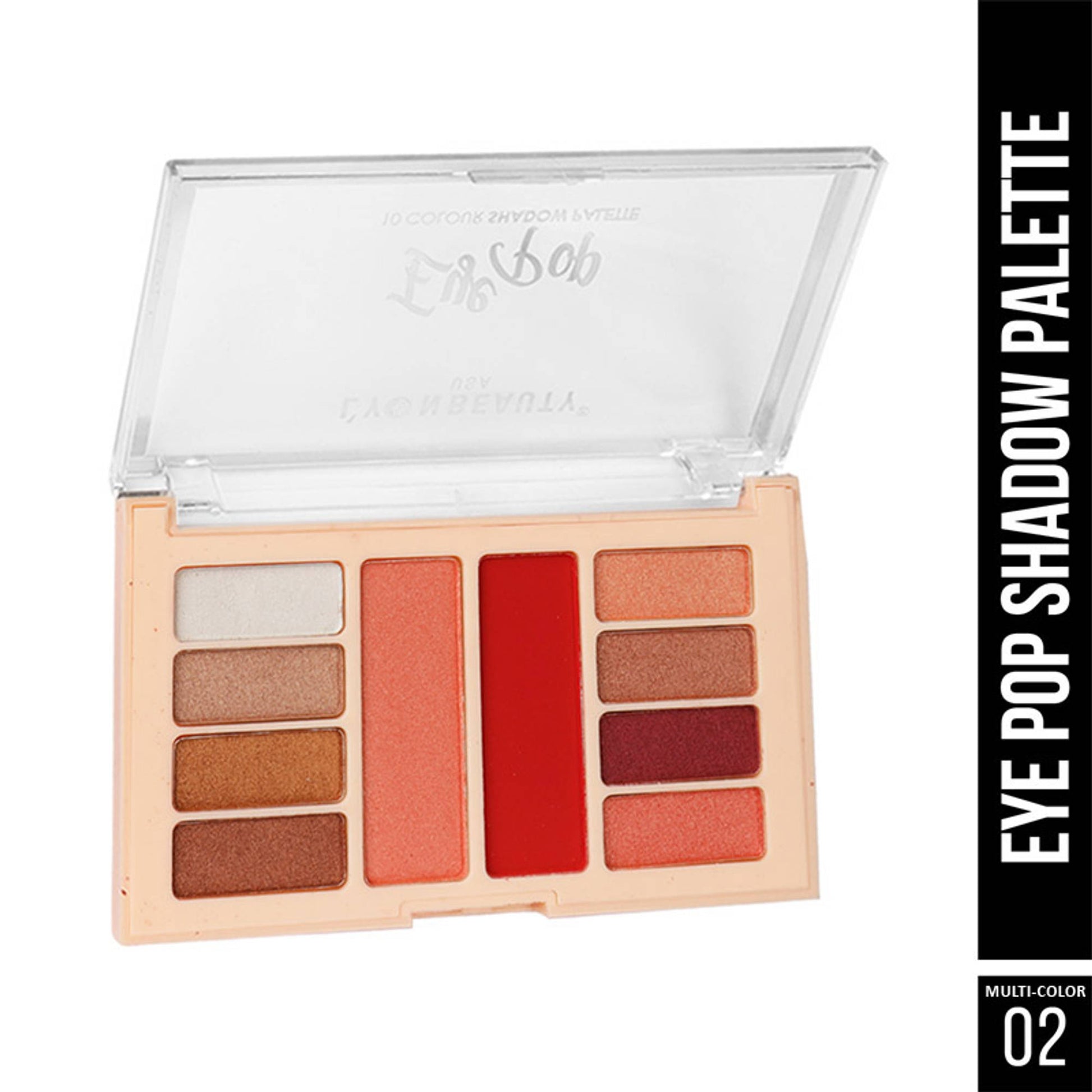 Lyon Beauty Eye Pop Eyeshadow Palette - Multi-Color 02