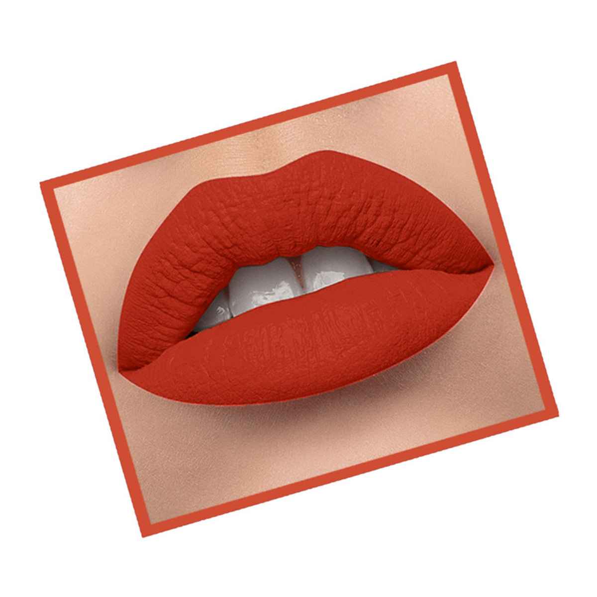 Lyon Beauty Lip Luster Non Transfer Matte Lipstick in Nude Passion 01, showing the smooth nude lipstick tube and packaging.