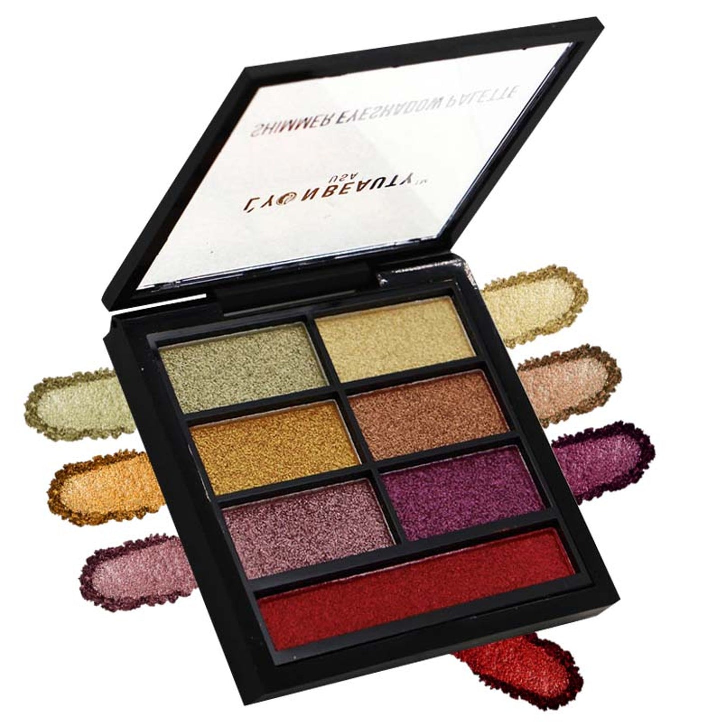 Lyon Beauty Shimmer Eyeshadow Palette - Multi-Color 03