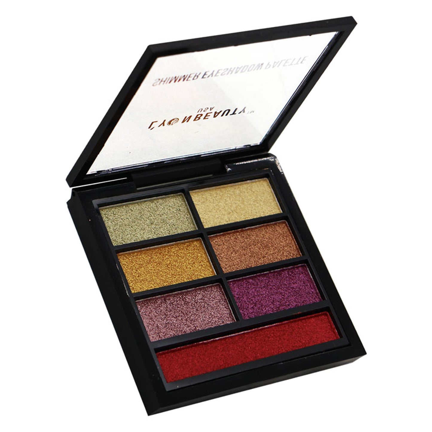 Lyon Beauty Shimmer Eyeshadow Palette - Multi-Color 03