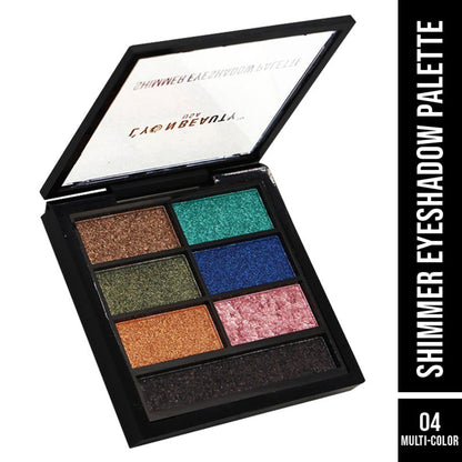 Lyon Beauty Shimmer Eyeshadow Palette - Multi-Color 04