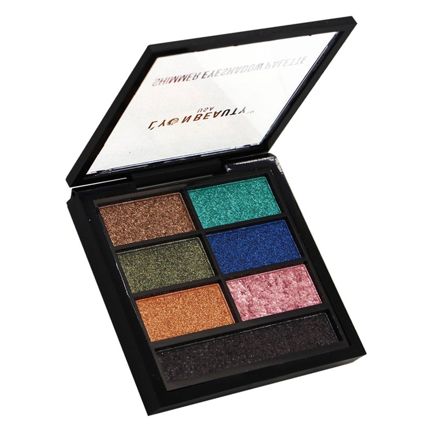 Lyon Beauty Shimmer Eyeshadow Palette - Multi-Color 04
