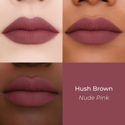 LoveChild Masaba Air Gasm Blurring Lip Tint - Hush Brown