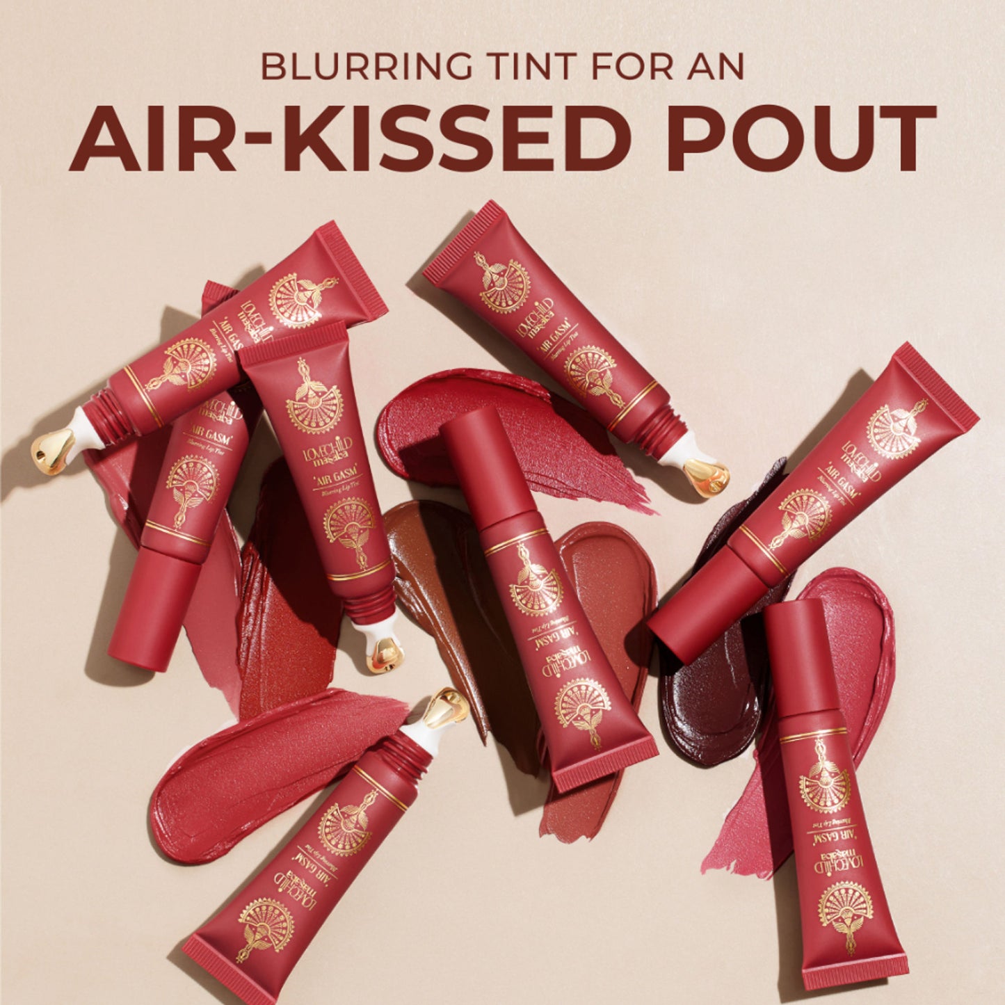 LoveChild Masaba Air Gasm Blurring Lip Tint - Fuzzy Fudge